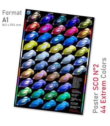 Pósteres del sistema camaleón opalescente de la OCS