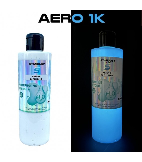 Pinturas fotoluminescente por aerografo 250ml