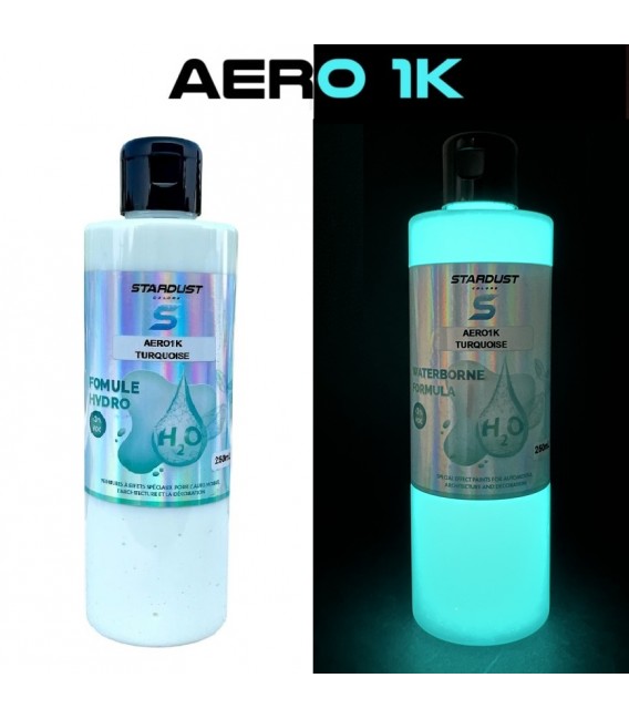 Pinturas fotoluminescente por aerografo 250ml