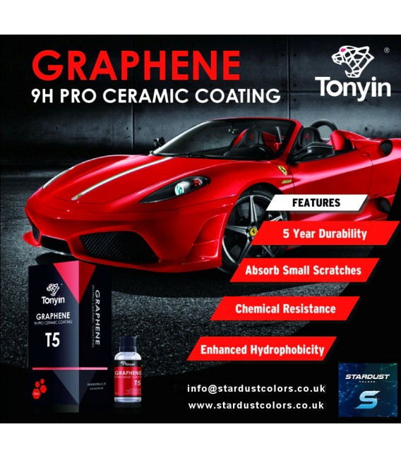 T5 Graphène 9H hydrophobique - Revestimiento nanocerámico