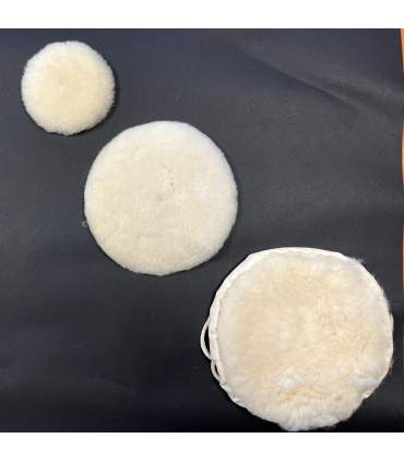Bonnet de lana genuina para pulir - 3 diámetros