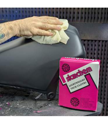 Tampones de limpieza en algodón crudo x10