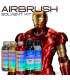 Kit de pintura para pintar IRON MAN en rojo y dorado – Aerosol o aerógrafo