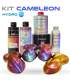 Kit completo de pintura con efecto camaleónico para bicicletas: 41 colores a elegir.