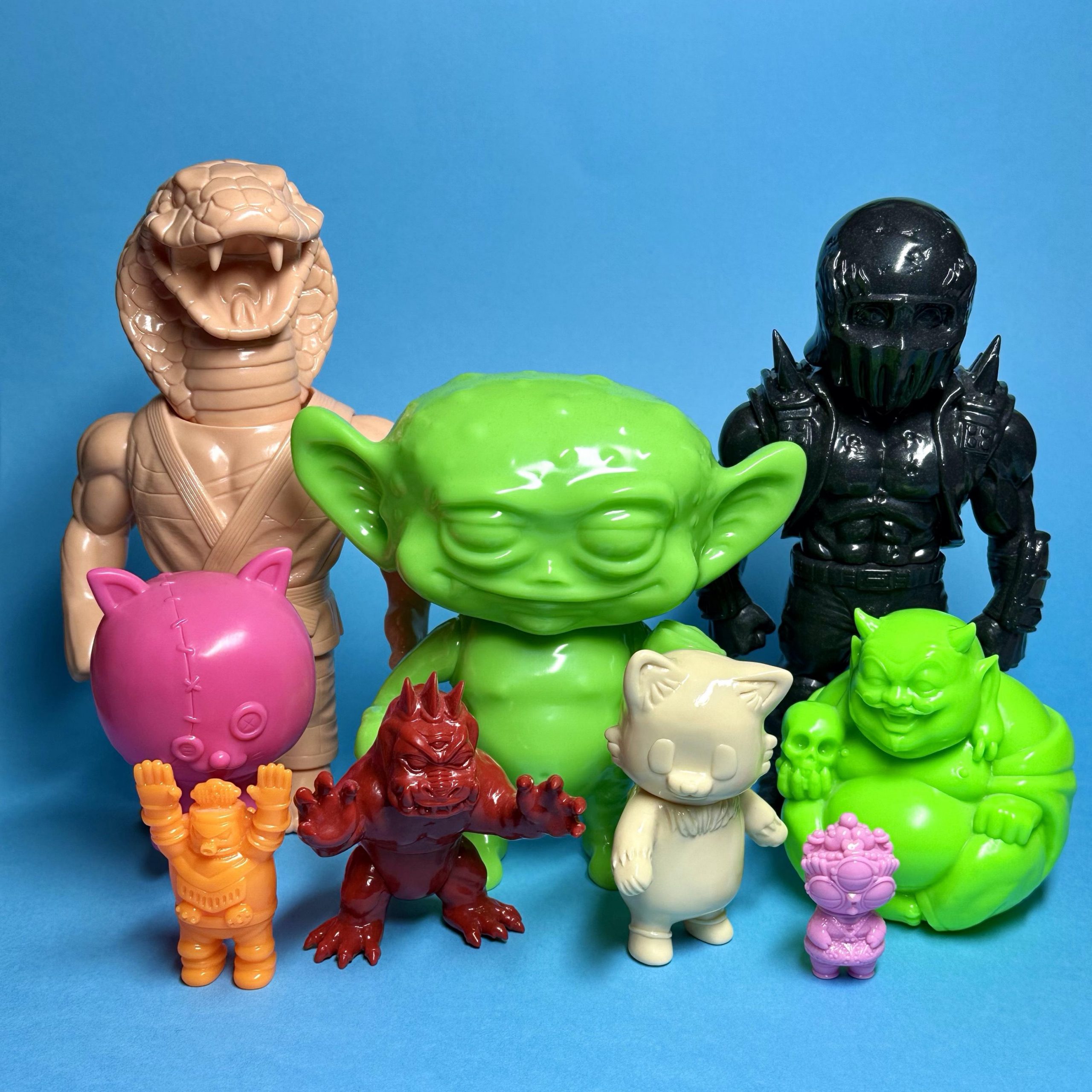 Sofubi : pintura de juguetes con vinilo líquido - STARDUSTCOLORS