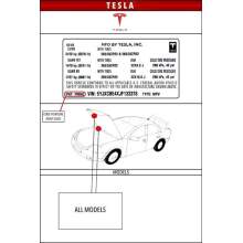 Código de color de los coches Tesla - Pintura de los coches Tesla