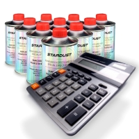 Calcula la cantidad de pintura necesaria