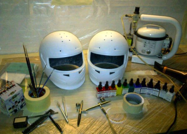 ¿Cómo pintar un casco?